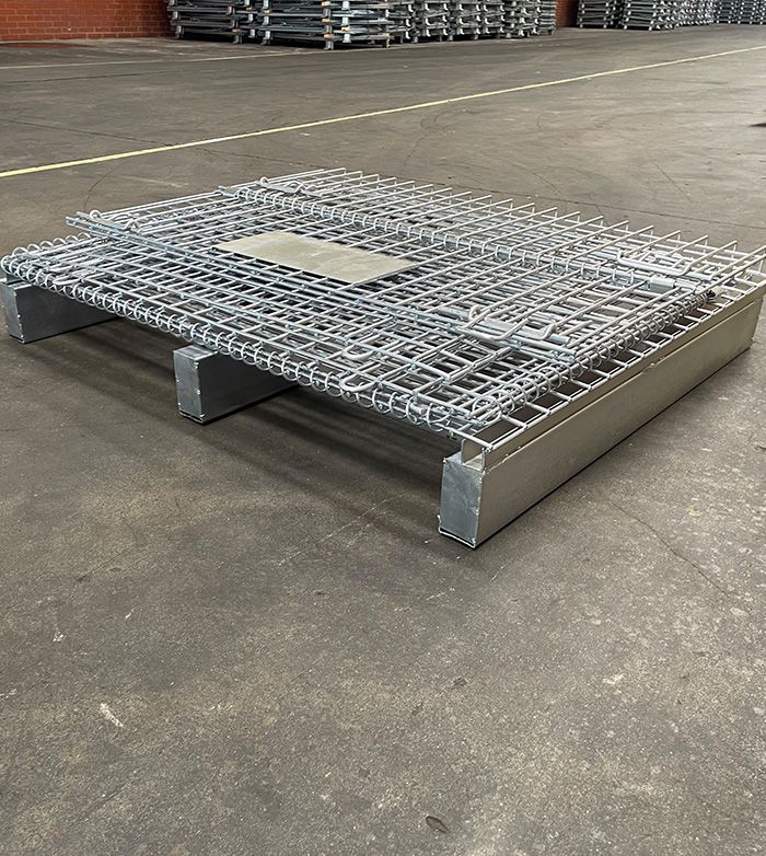 Storage Cage with Square Tubes